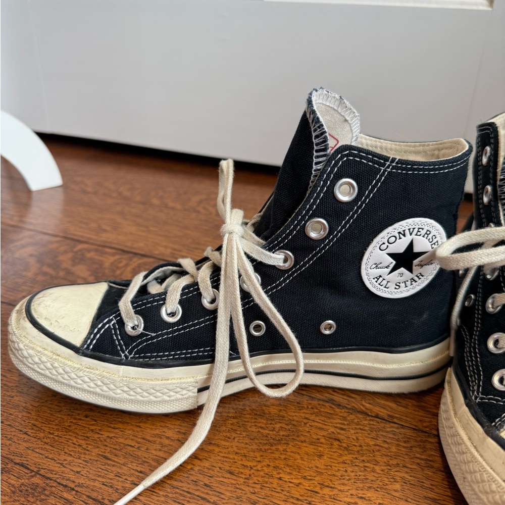 Black High-Top Converse Chuck 70